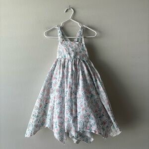 The Prairie spring summer baby girl dress,‎ white and pink size 2t